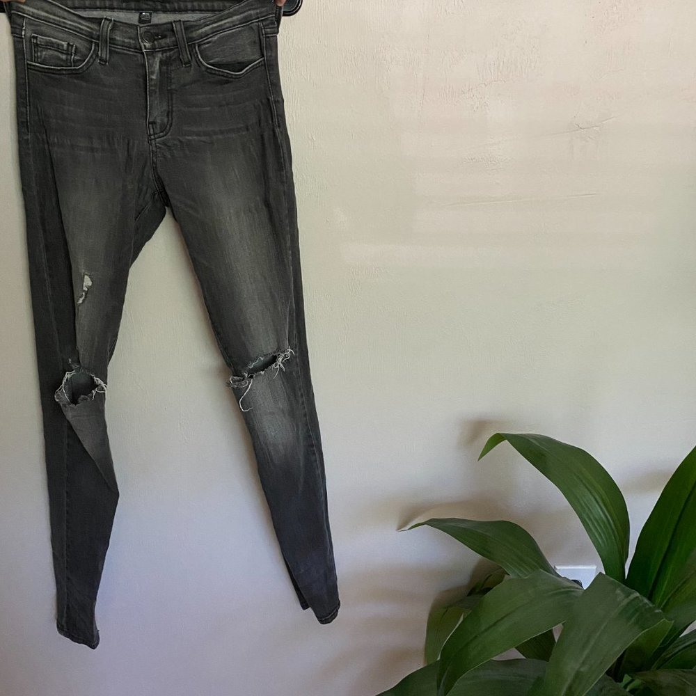 Flying Monkey Ripped Black Skinny Jeans